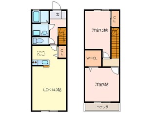 リッツハウスの物件間取画像